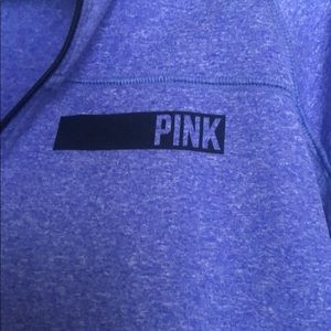 PINK VS half zip pull over